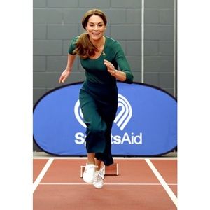 Zara high-waisted, wide leg pants